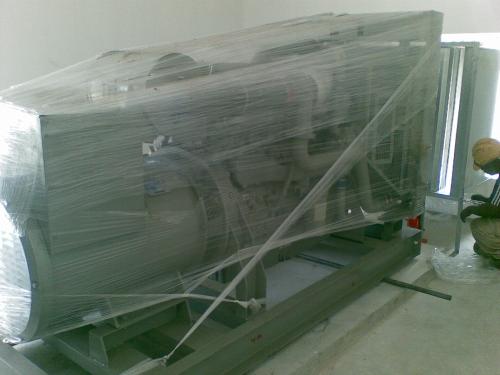 Install a new diesel generator set at the site