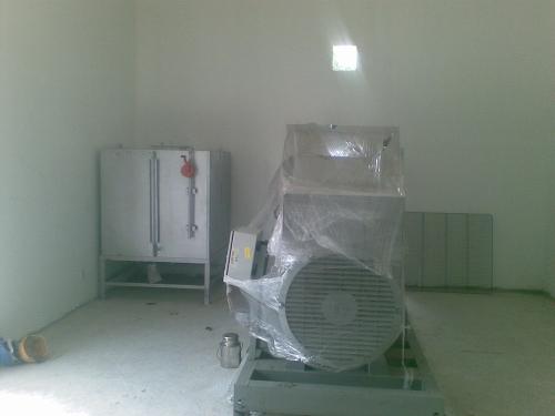 Install a new diesel generator set at the site