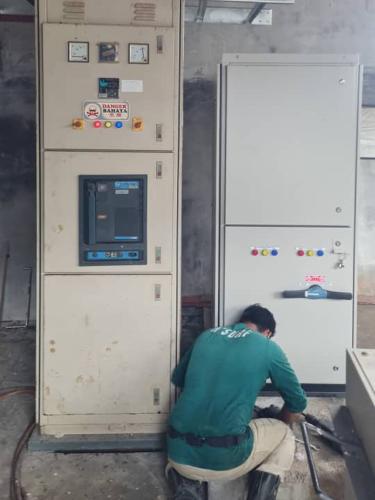 Install new main switch board & auto change over switch
