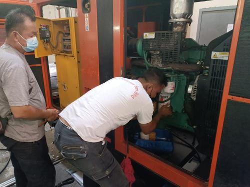 Servicing and repairing works