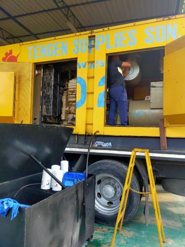 Servicing and repairing works