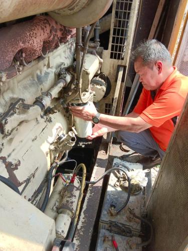 Servicing and repairing works