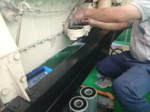 Servicing and repairing works