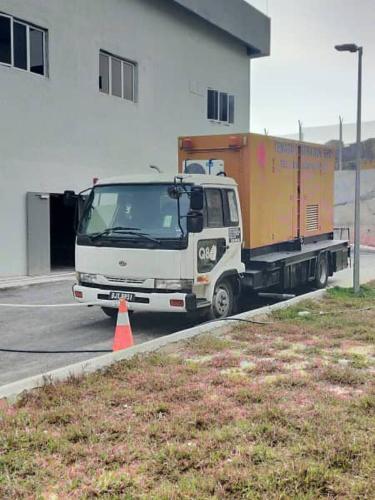 Temporary supply for building