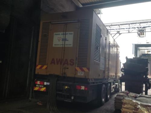 Temporary supply for factory